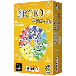 SKYJO Voyage - rápido juego de cartas para 2-8 jugadores