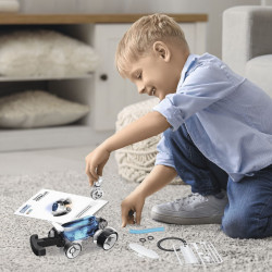 Construye tu Aerocar - Coche propulsado por aire (113 piezas) STEM