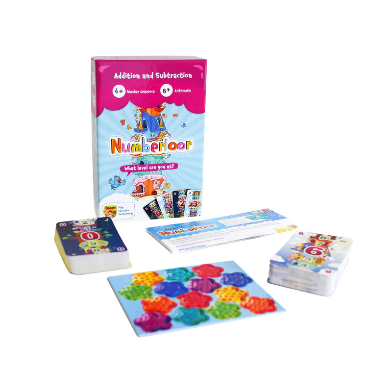Numeralia (Numberloor) - Juego de cálculo mental para 2-5 jugadores