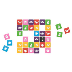 detalle del juego Coloro Steffen Spiele