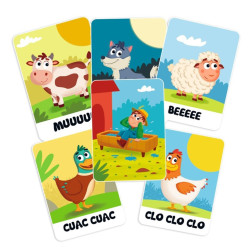 La Granja de Paco juego de cartas