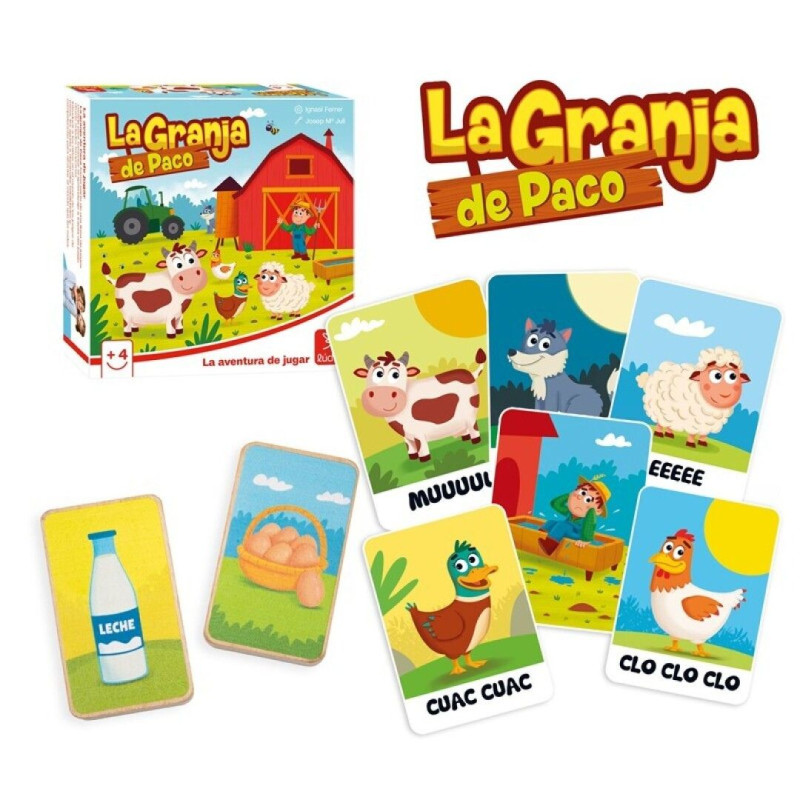 La Granja de Paco - Juego de cartas de observación y velocidad