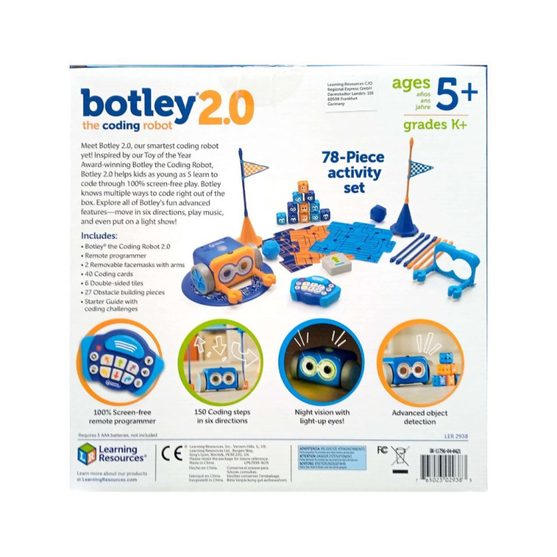 Botley® 2.0 - Robot educatiu de codificació (set d’activitats)