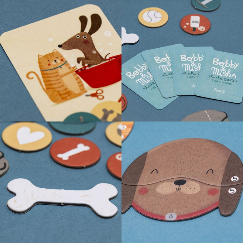 Bobby & Misha – Tiny Game -juego de memoria para 2 jugadores