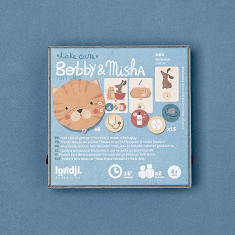 Bobby & Misha – Tiny Game -juego de memoria para 2 jugadores