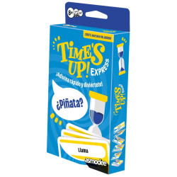 Juego de mesa Time’s Up! Express: party game rápido de adivinar palabras por equipos para grupos y fiestas.