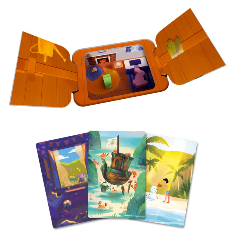 Dixit KIDS - juego de deducción para 3-8  jugadores