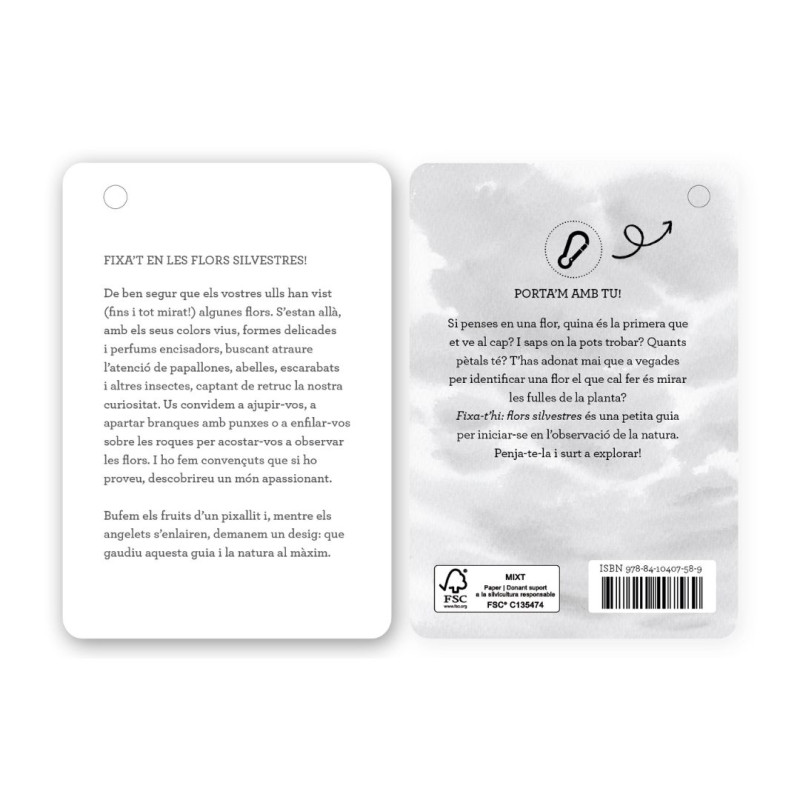 FIXA-T'HI: FLORS SILVESTRES - Guia per iniciar-se en l'observació de les flors (CATALÀ)