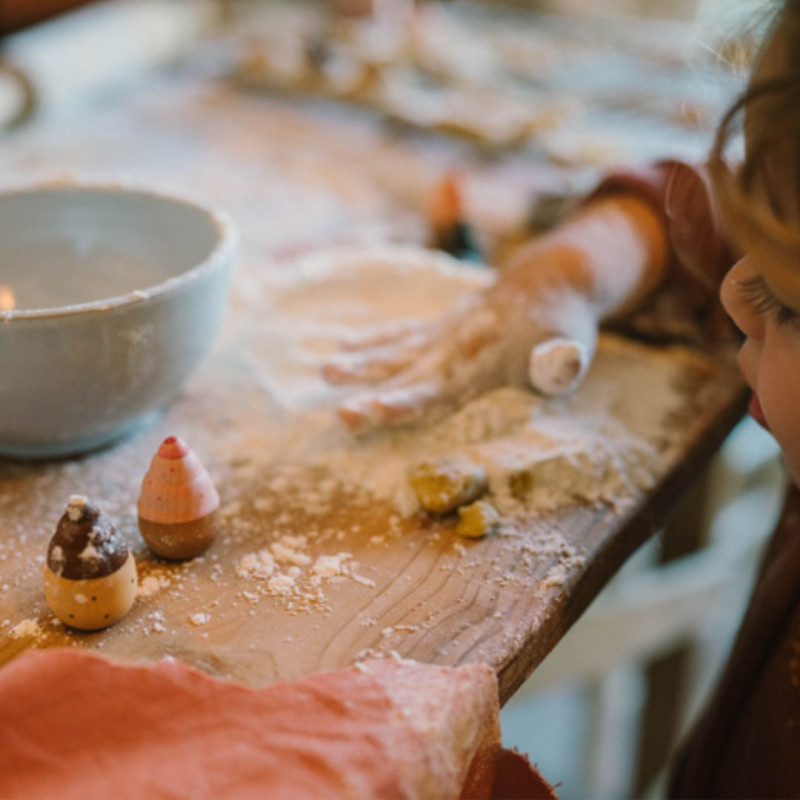 Set de Pans i Dolços de Fusta Bakes de Grapat - Cuinetes i Joc Simbòlic