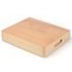 Caja bloques de madera y juego de dados "apilar la torre"