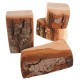 Bloques de madera natural con corteza - Waldorf
