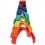 Arco Iris Waldorf tamaño grande de madera