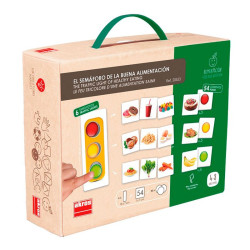 El semáforo de la buena alimentación - juego de asociación