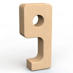 SumBlox Número 9 - peça individual