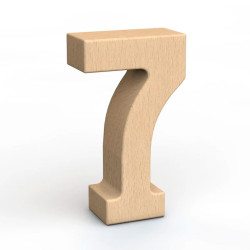 SumBlox Número 7 - peça individual